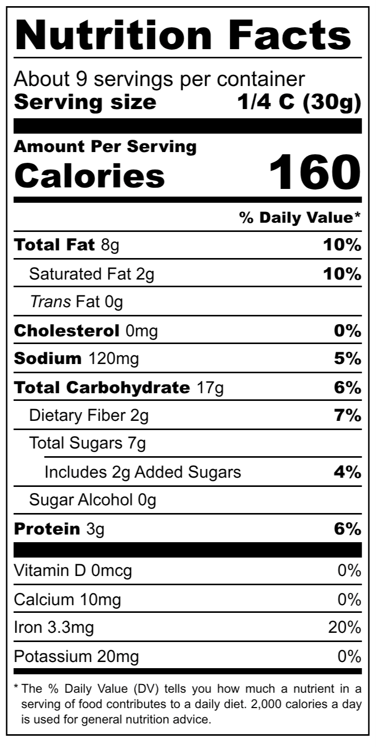 Orchard Reserve Granola